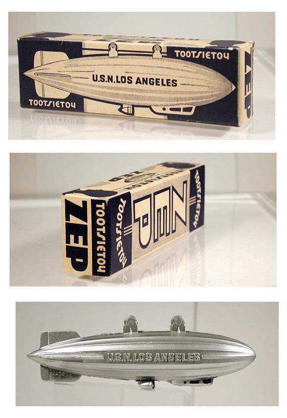 1937 Tootsie, U.S.N. Los Angeles Zeppelin in Original Box